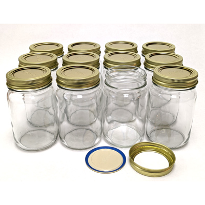 Superb Regular Mouth Pint Jars