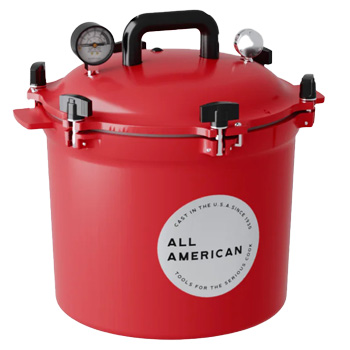 All American 921RED Candy 21 Quart Pressure Canner