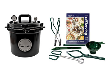 All American Black Onyx 21 Quart Canning Kit